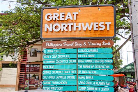 The Great Northwest Food Park in San Juan, La Union.